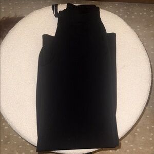 SPANX black High-Waisted wide leg air essentials Leggings